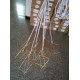 Интерьерное украшение Подвесные светильники в форме ромба 25 см 10 шт