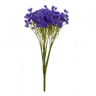 Цветок искусственный Гипсофила пурпурного цвета 40 см