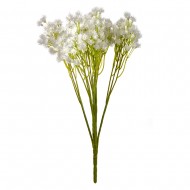 Цветок искусственный Гипсофила белого цвета 40 см
