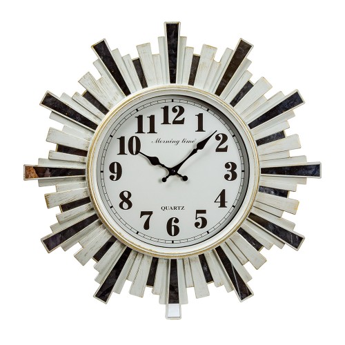 Часы настенные (цвет белый) 57х57 см