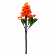 Цветок искусственный (оранжевого цвета) 65 см