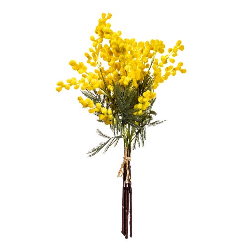 Букет искусственных цветов Мимозы (цвет желтый)  43 см