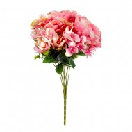 Букет искусственных Роз ( цвет розовый ) 50 см