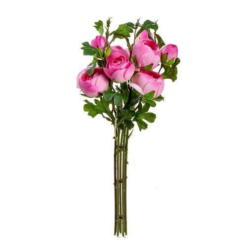 Букет искусственных Пионов ( цвет розовый )  50 см