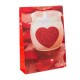 Пакет подарочный Сладкое сердце 32х44х110 cм