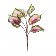 Цветы искусственные Бегония Рекс 30 см